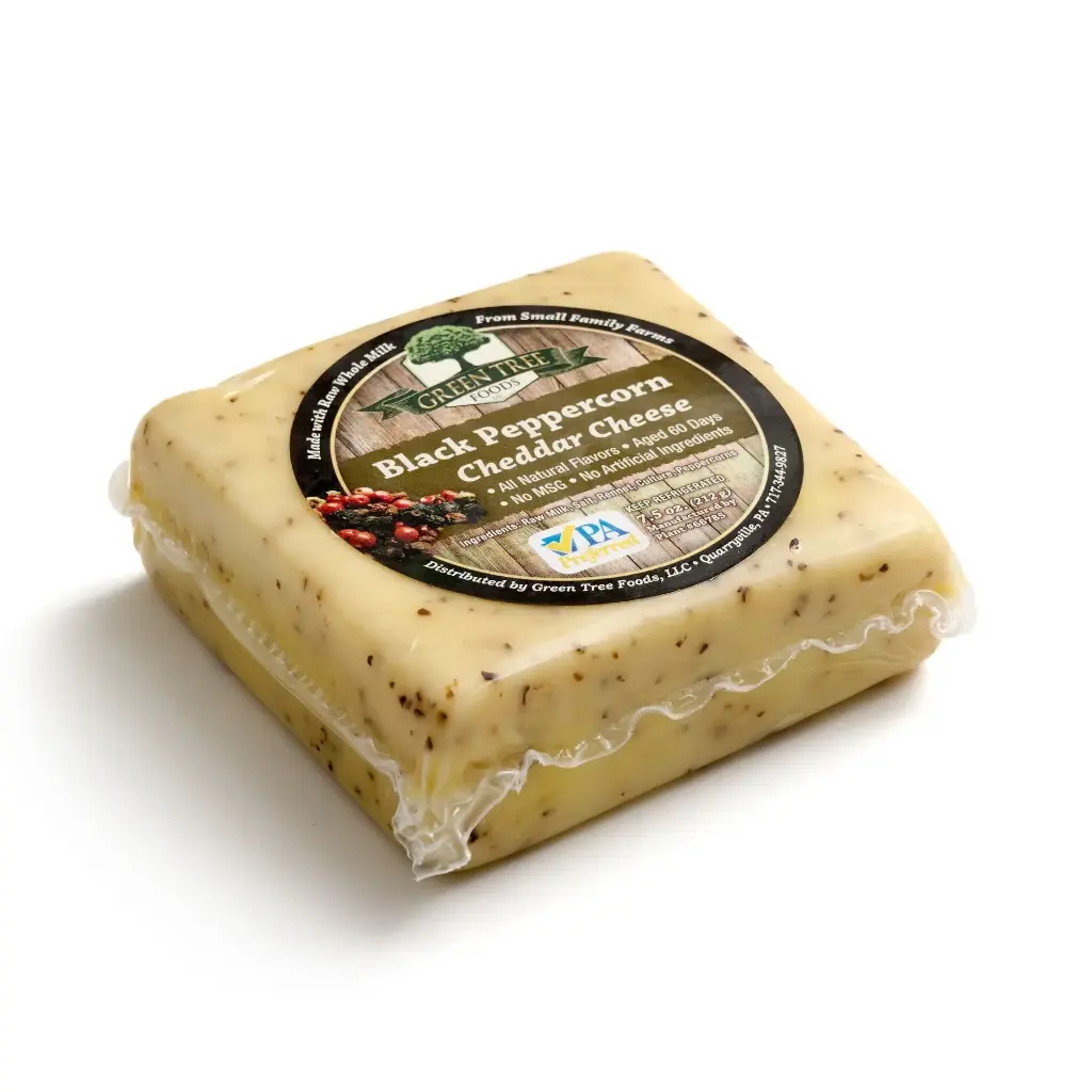Black Peppercorn Cheddar Cheese