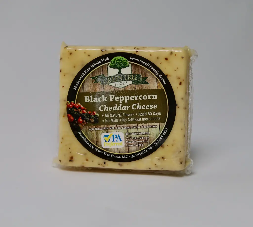 Black Peppercorn Cheddar Cheese